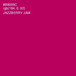 #B8005C - Jazzberry Jam Color Image